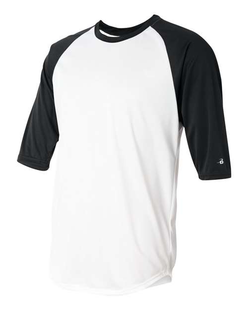 B-Core Three-Quarter Sleeve Baseball T-Shirt | USA Decoration