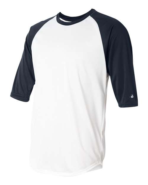 B-Core Three-Quarter Sleeve Baseball T-Shirt | USA Decoration