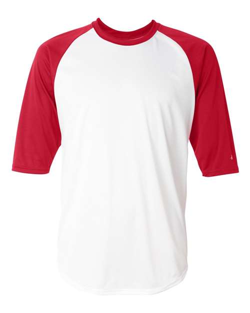 B-Core Three-Quarter Sleeve Baseball T-Shirt | USA Decoration