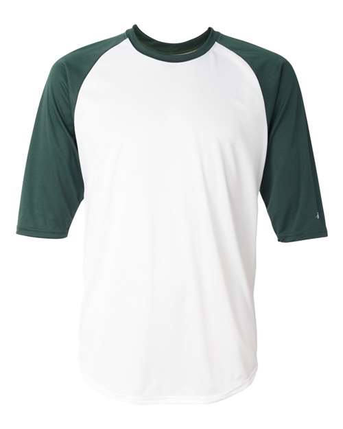 B-Core Three-Quarter Sleeve Baseball T-Shirt | USA Decoration