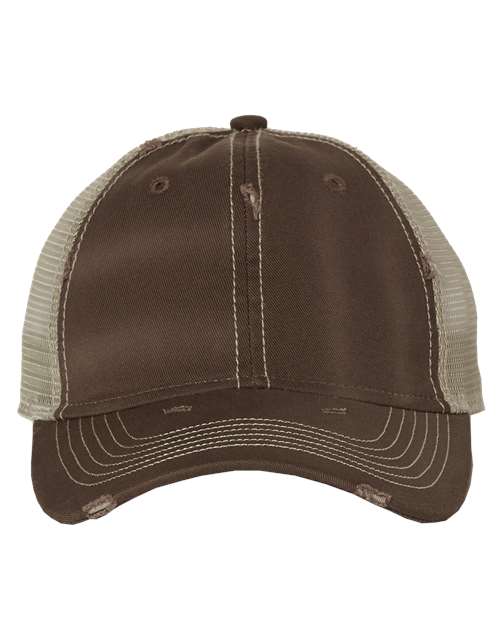 Bounty Dirty-Washed Mesh-Back Cap | USA Decoration