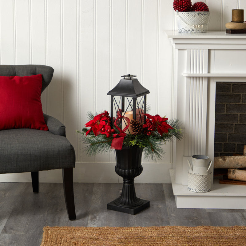33'' H Floor Lantern with Candle Included