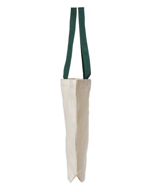 Natural Tote with Contrast-Color Handles | USA Decoration