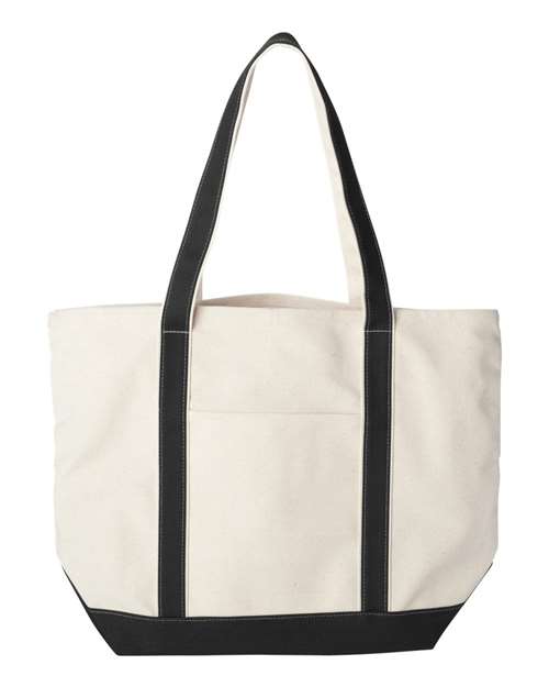 Carmel Classic XL Cotton Canvas Resort Tote | USA Decoration