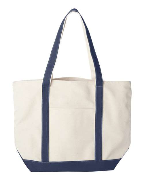 Carmel Classic XL Cotton Canvas Resort Tote | USA Decoration