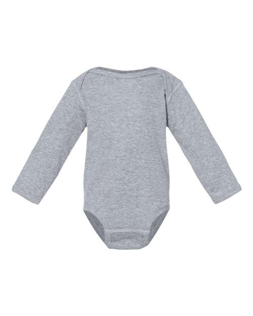 Infant Long Sleeve Baby Rib Bodysuit | USA Decoration