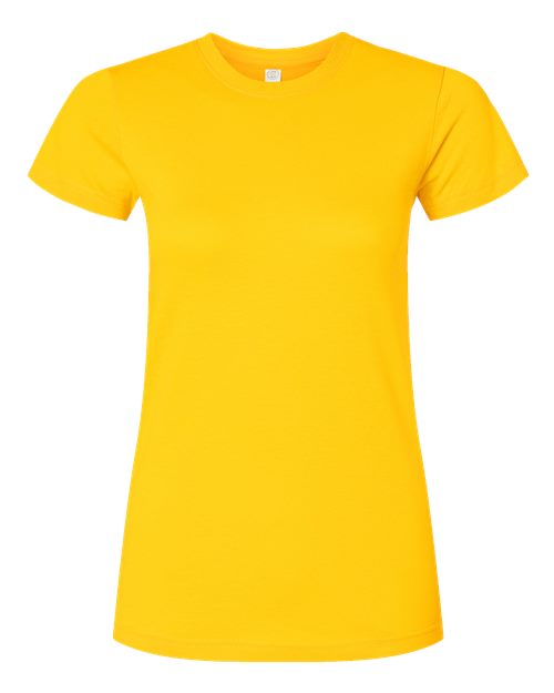Women's Fitted Fine Jersey Tee | USA Decoration