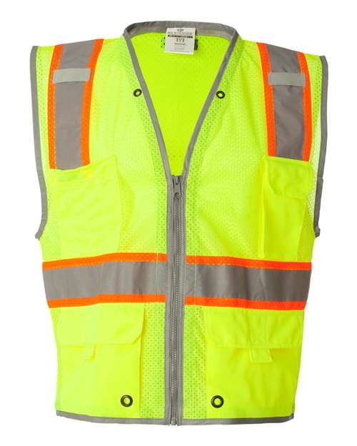 Premium Brilliant Series® Heavy-Duty Class 2 Vest | USA Decoration