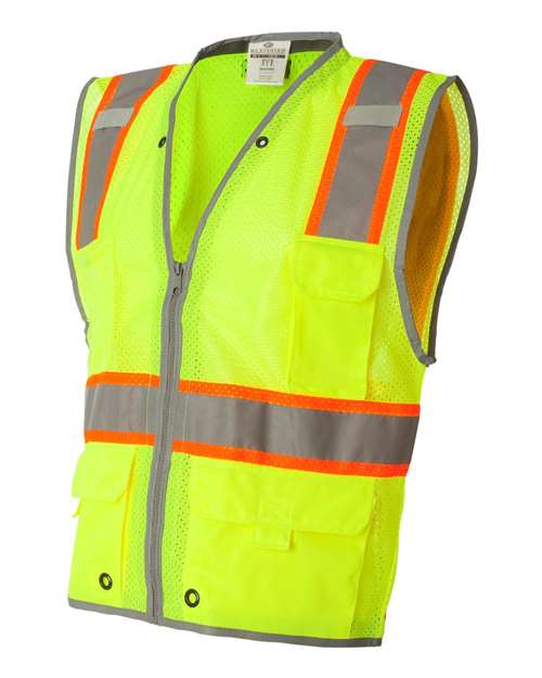 Premium Brilliant Series® Heavy-Duty Class 2 Vest | USA Decoration