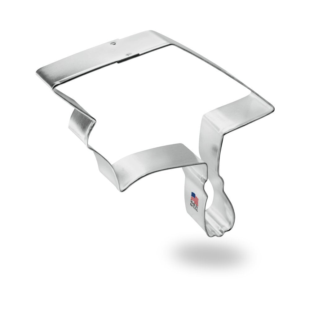 Graduation Cap Cookie Cutter 4.5 in B1341