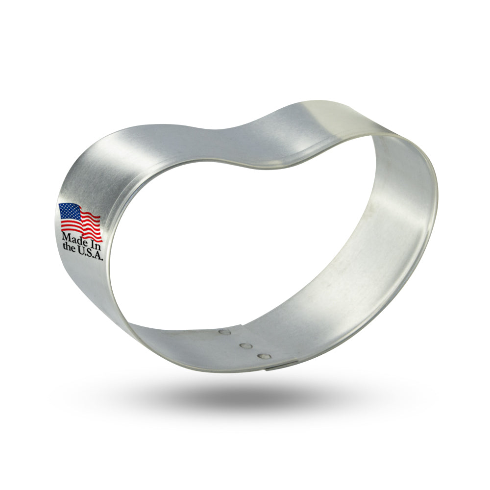 Jelly Bean Cookie Cutter, 3 inch, B1307