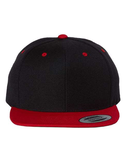 Premium Flat Bill Snapback Cap | USA Decoration