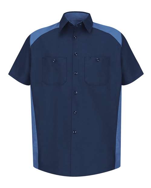 Short Sleeve Motorsports Shirt | USA Decoration