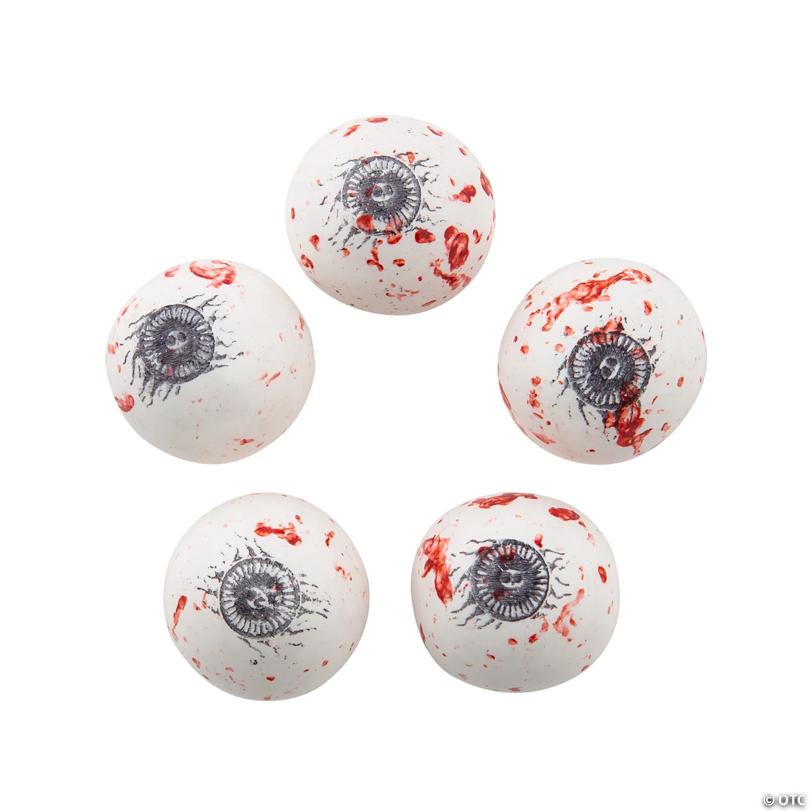 3/4” Bubble Gum-Flavored Gumball Candy Eyes - 77 Pc.