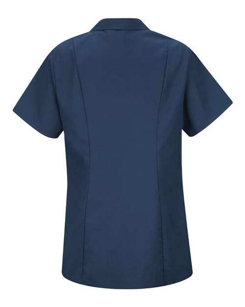 Women's Zip Front Smock | USA Decoration