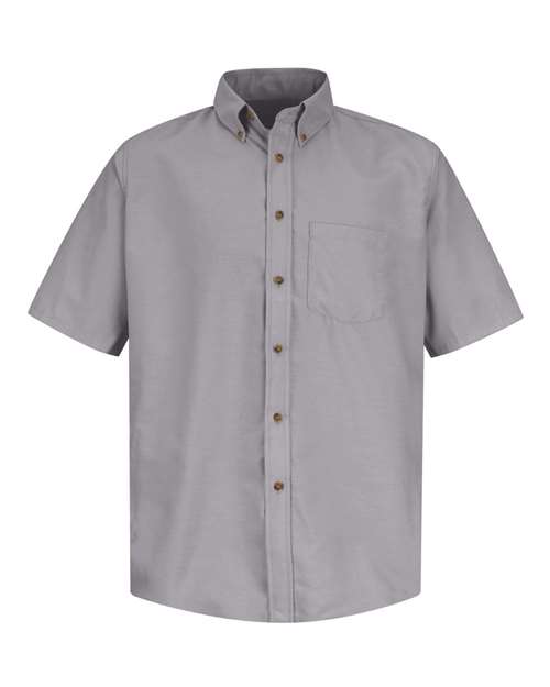 Poplin Short Sleeve Dress Shirt | USA Decoration