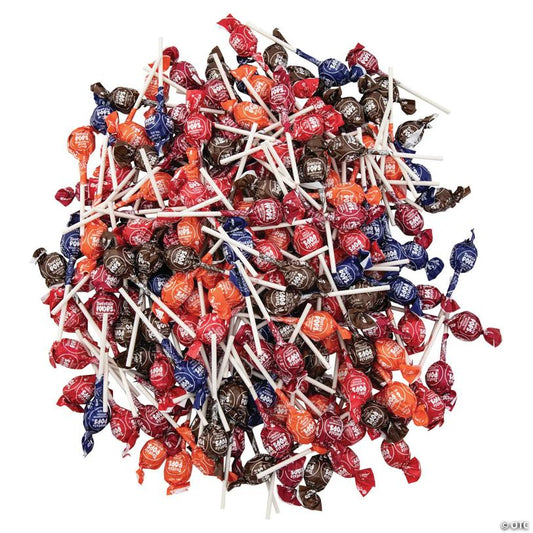 3/4" Tootsie Roll® Pops® Assorted Flavor Mini Candy Suckers - 200 Pc. | USA Decoration®
