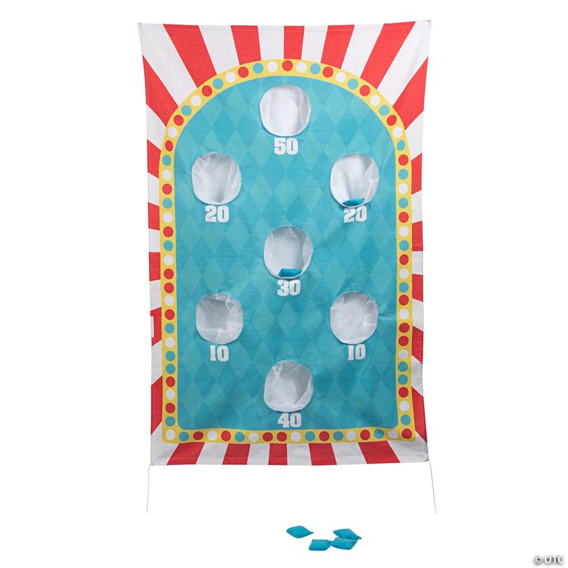 34" x 56" Carnival Canvas Bean Bag Toss Game