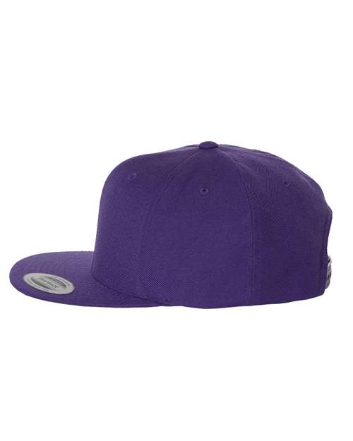 Premium Flat Bill Snapback Cap | USA Decoration