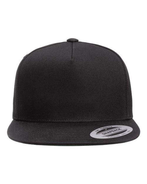 Five-Panel Cotton Twill Snapback Cap | USA Decoration