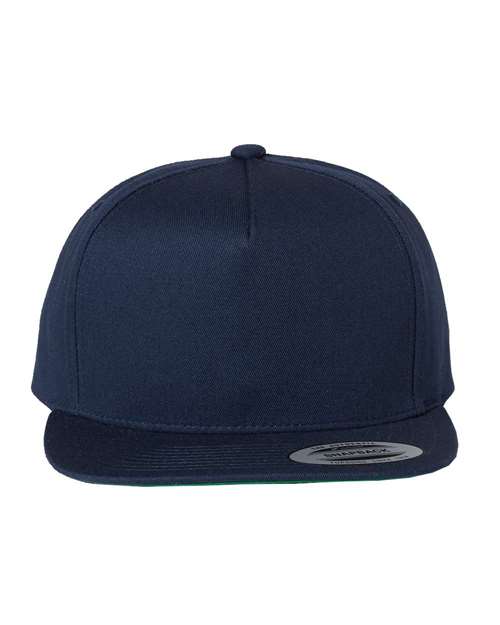 Five-Panel Cotton Twill Snapback Cap | USA Decoration