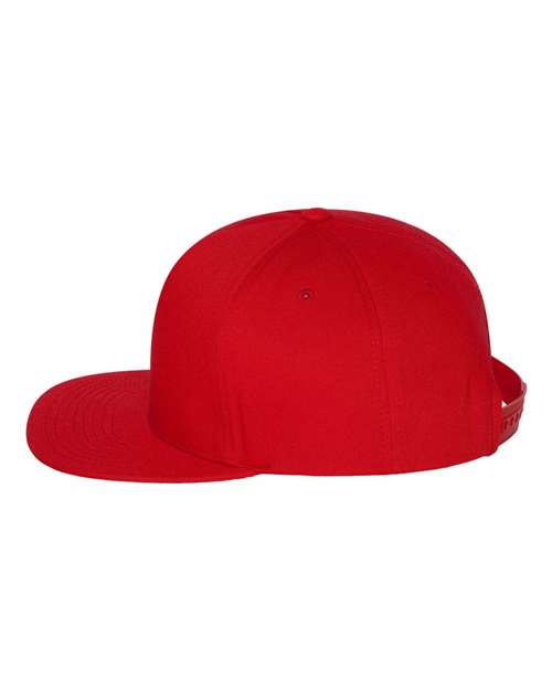 Five-Panel Cotton Twill Snapback Cap | USA Decoration