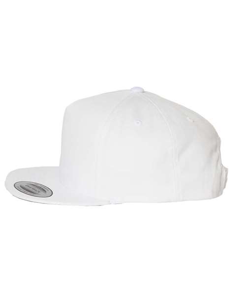 Five-Panel Cotton Twill Snapback Cap | USA Decoration