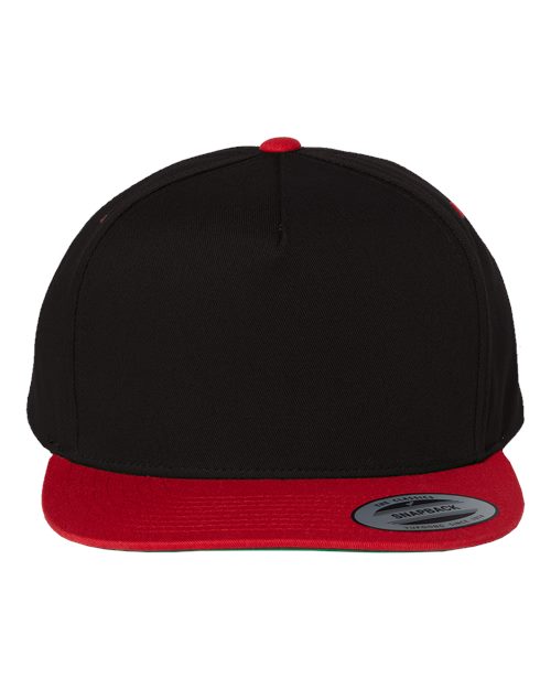 Five-Panel Cotton Twill Snapback Cap | USA Decoration