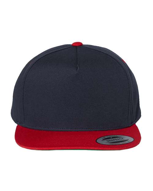 Five-Panel Cotton Twill Snapback Cap | USA Decoration