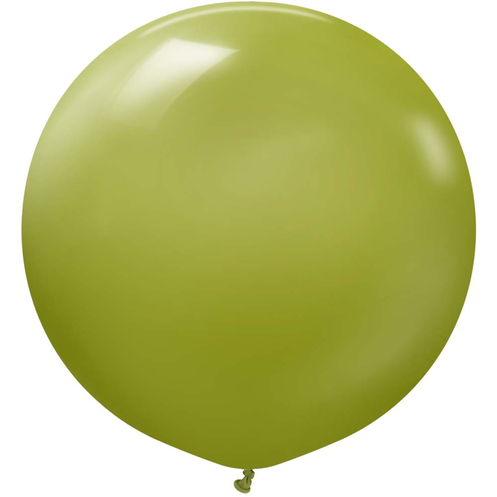 Latex Balloons 36 Inch Kalisan Retro Olive