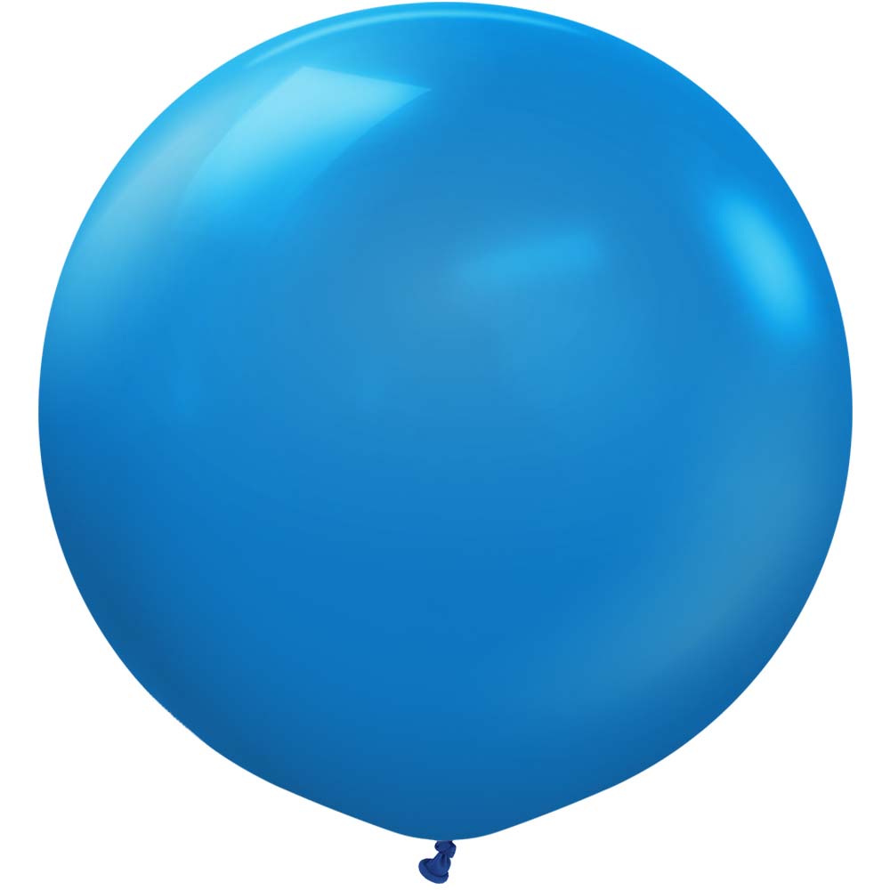 Latex Balloons 36 Inch Kalisan Standard Blue