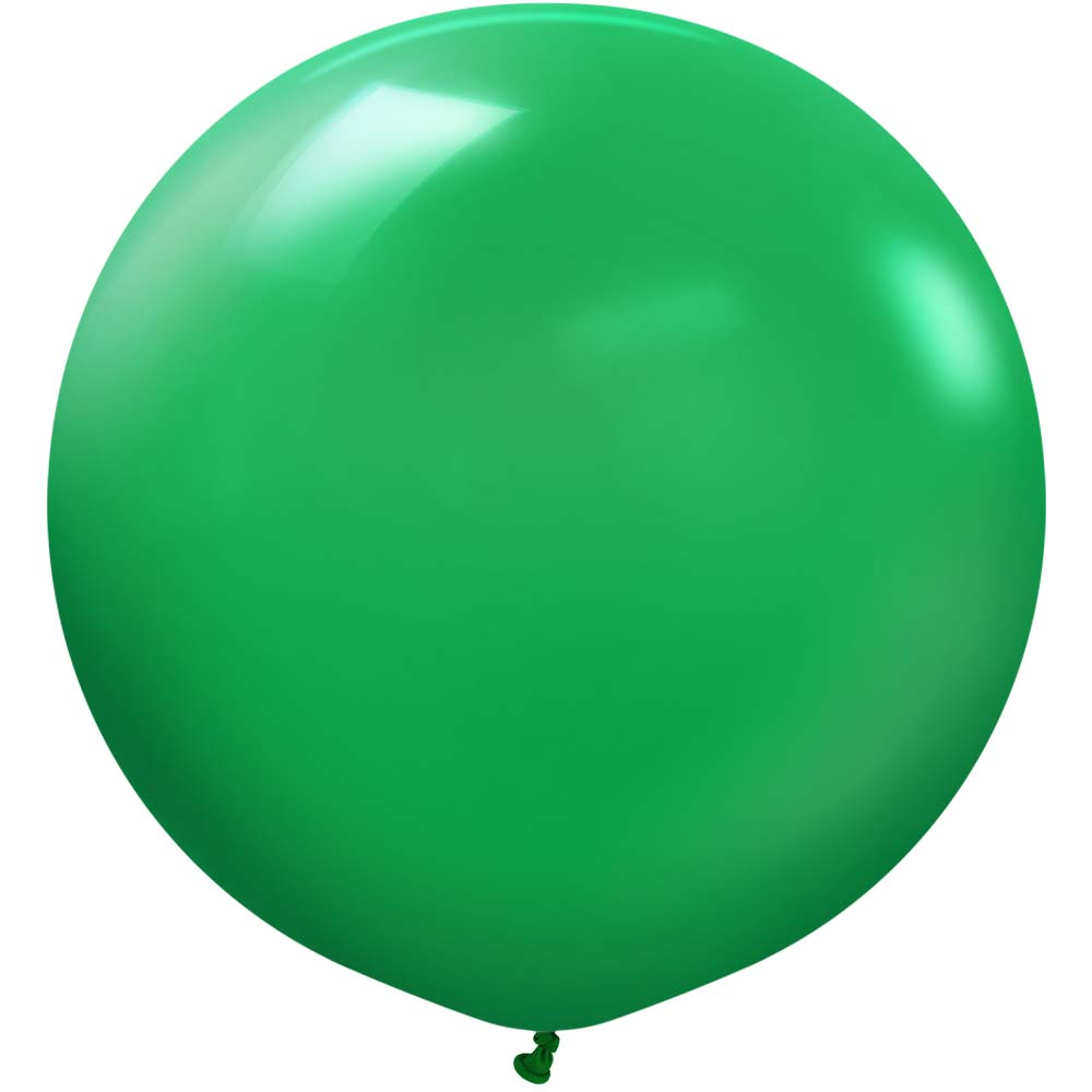 36 Inch Green Latex Balloons