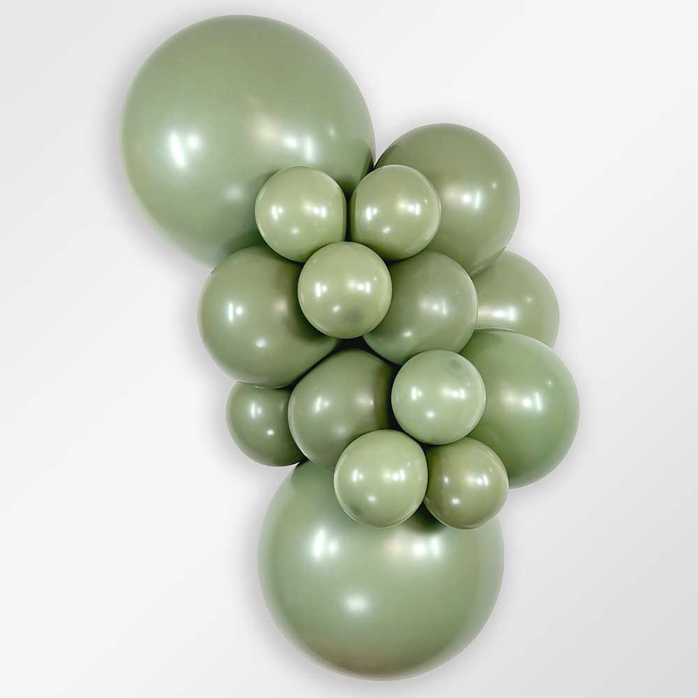 Latex Balloons 18 Inch Eucalyptus Green