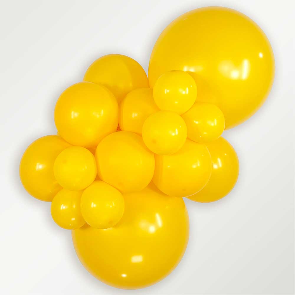 Latex Balloons 36 Inch Honey Yellow