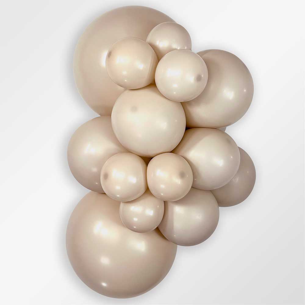 Latex Balloons 11 Inch Sempertex Deluxe White Sand