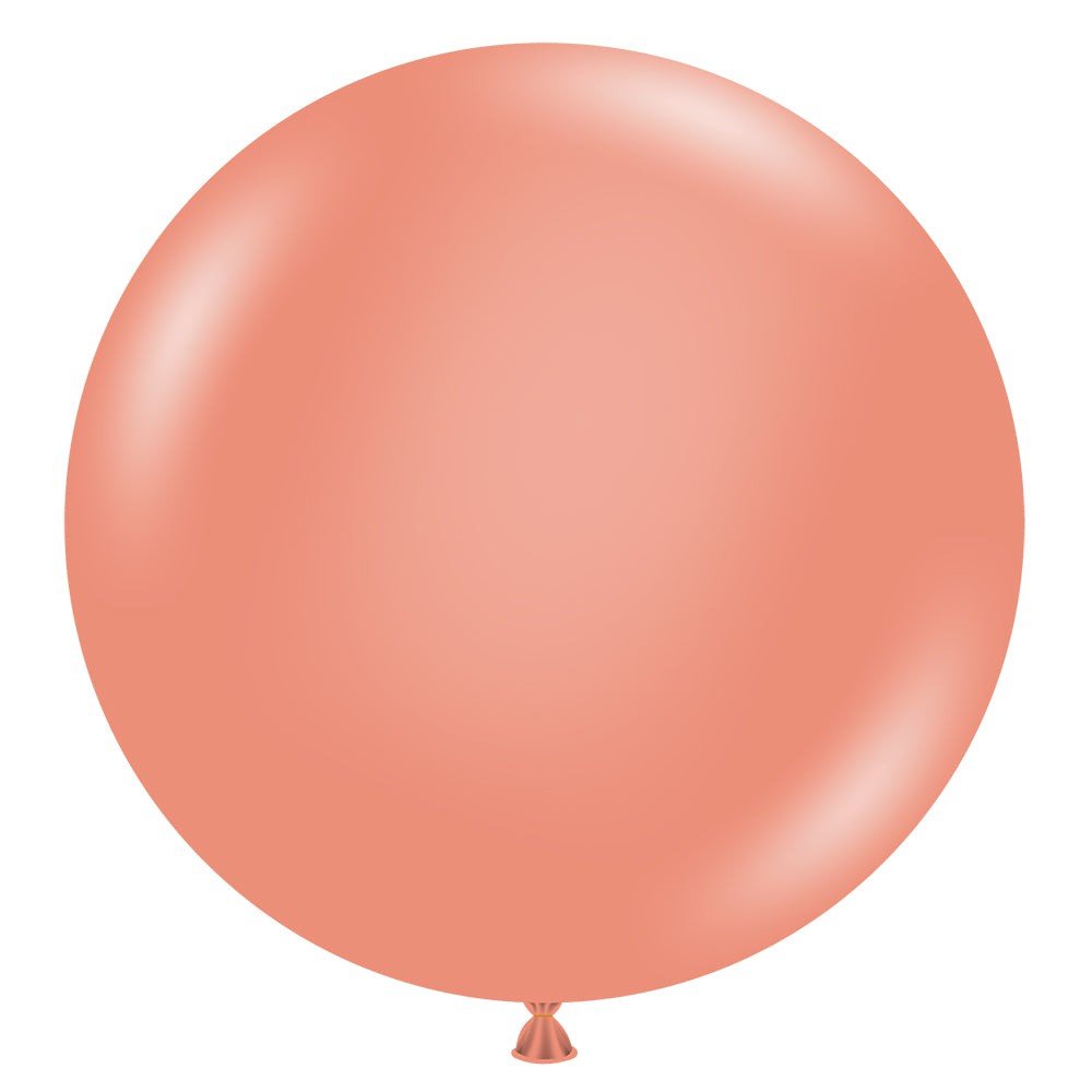 Latex Balloons 36 Inch Metallic Rose Gold