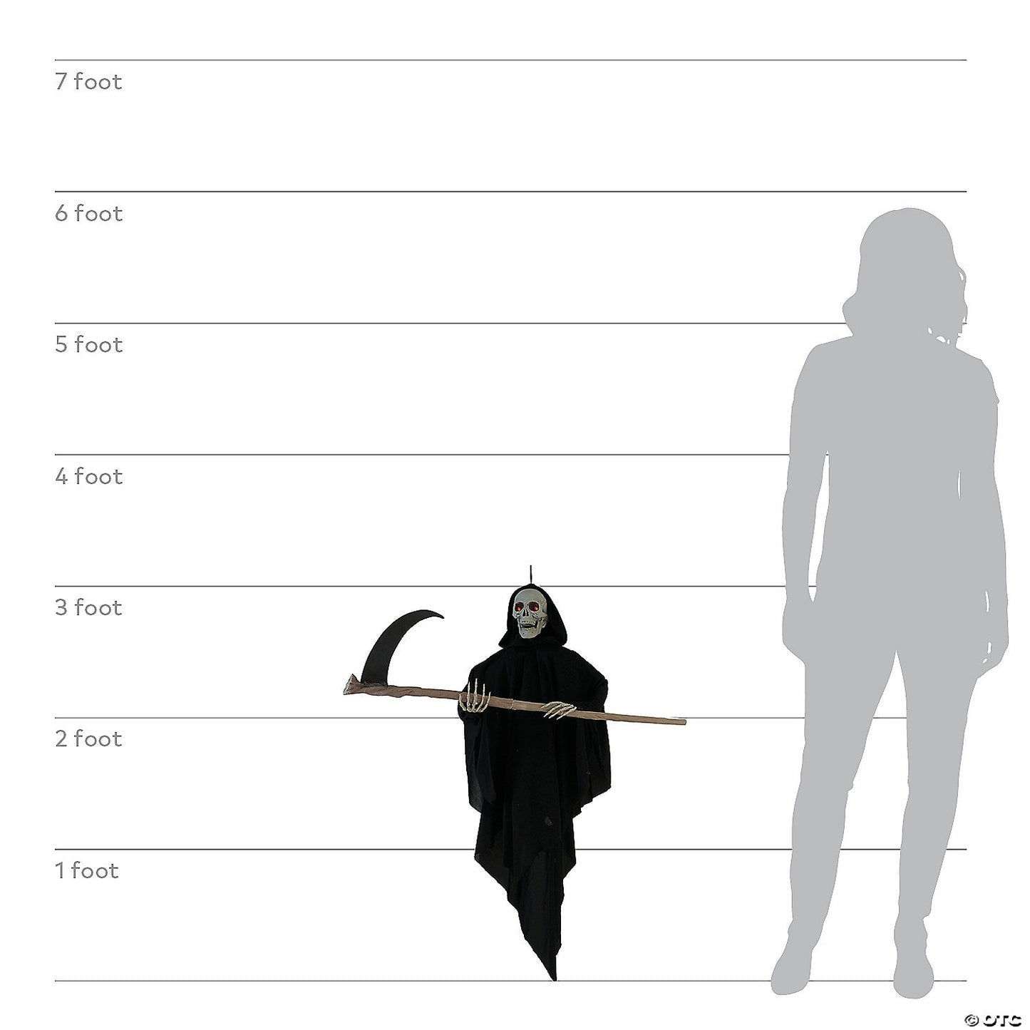 36" Reaper Animated Prop | USA Decoration®