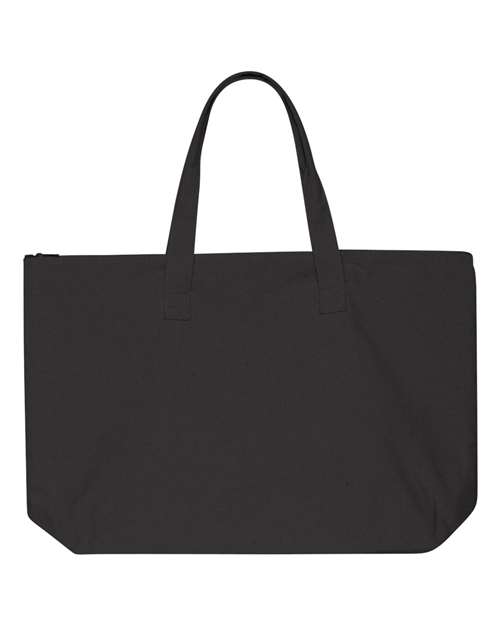 Tote with Top Zippered Closure | USA Decoration