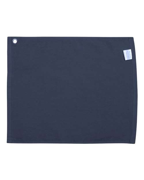 Velour Hemmed Towel with Grommet & Hook | USA Decoration