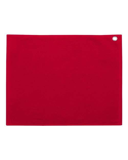 Velour Hemmed Towel with Grommet & Hook | USA Decoration
