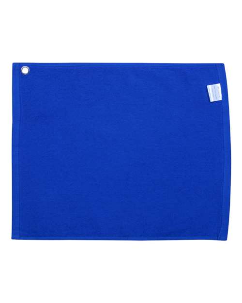 Velour Hemmed Towel with Grommet & Hook | USA Decoration