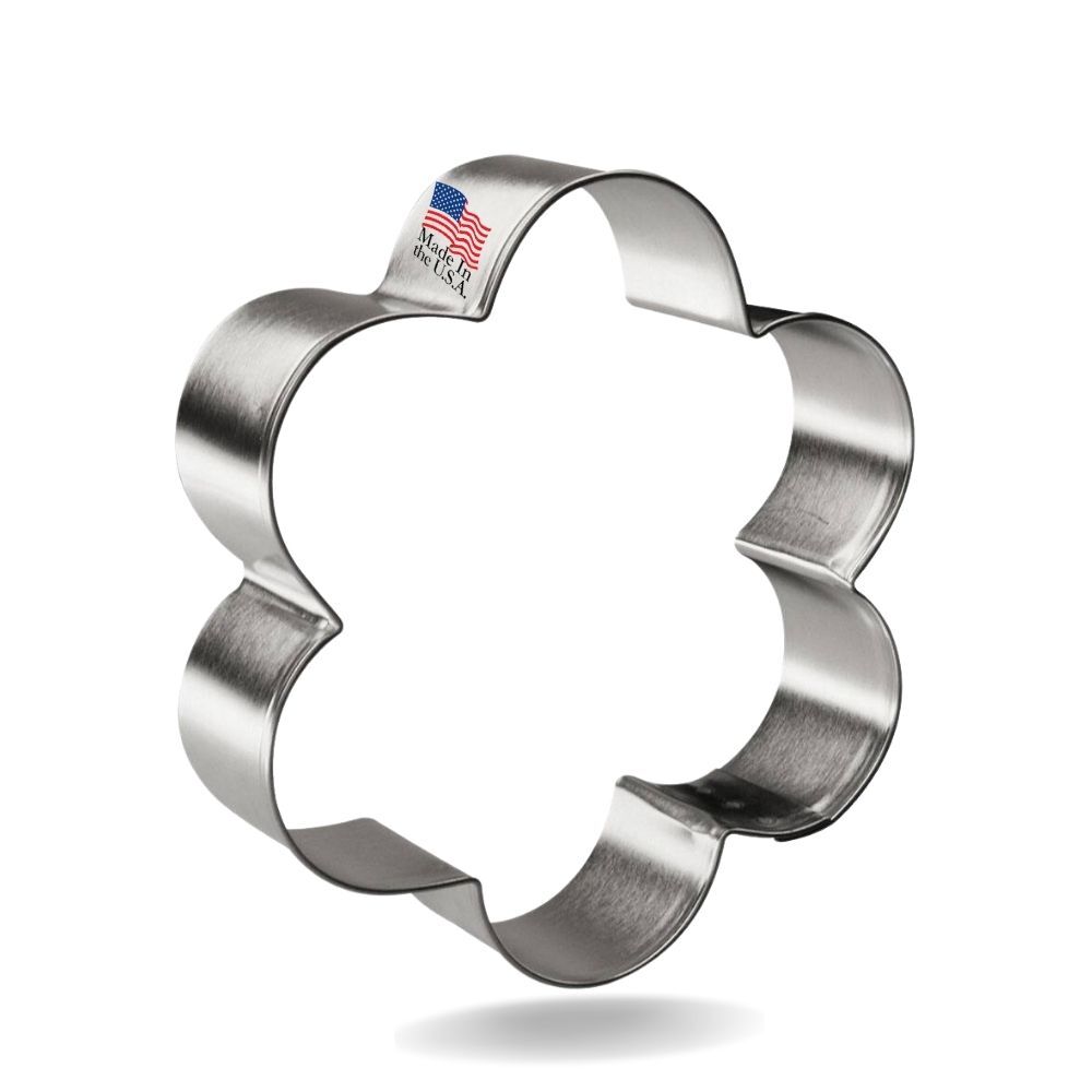 Scallop Flower Cookie Cutter 3.75 in B1103