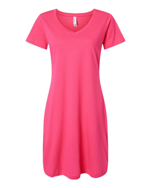 Women's Fine Jersey V-Neck Coverup | USA Decoration