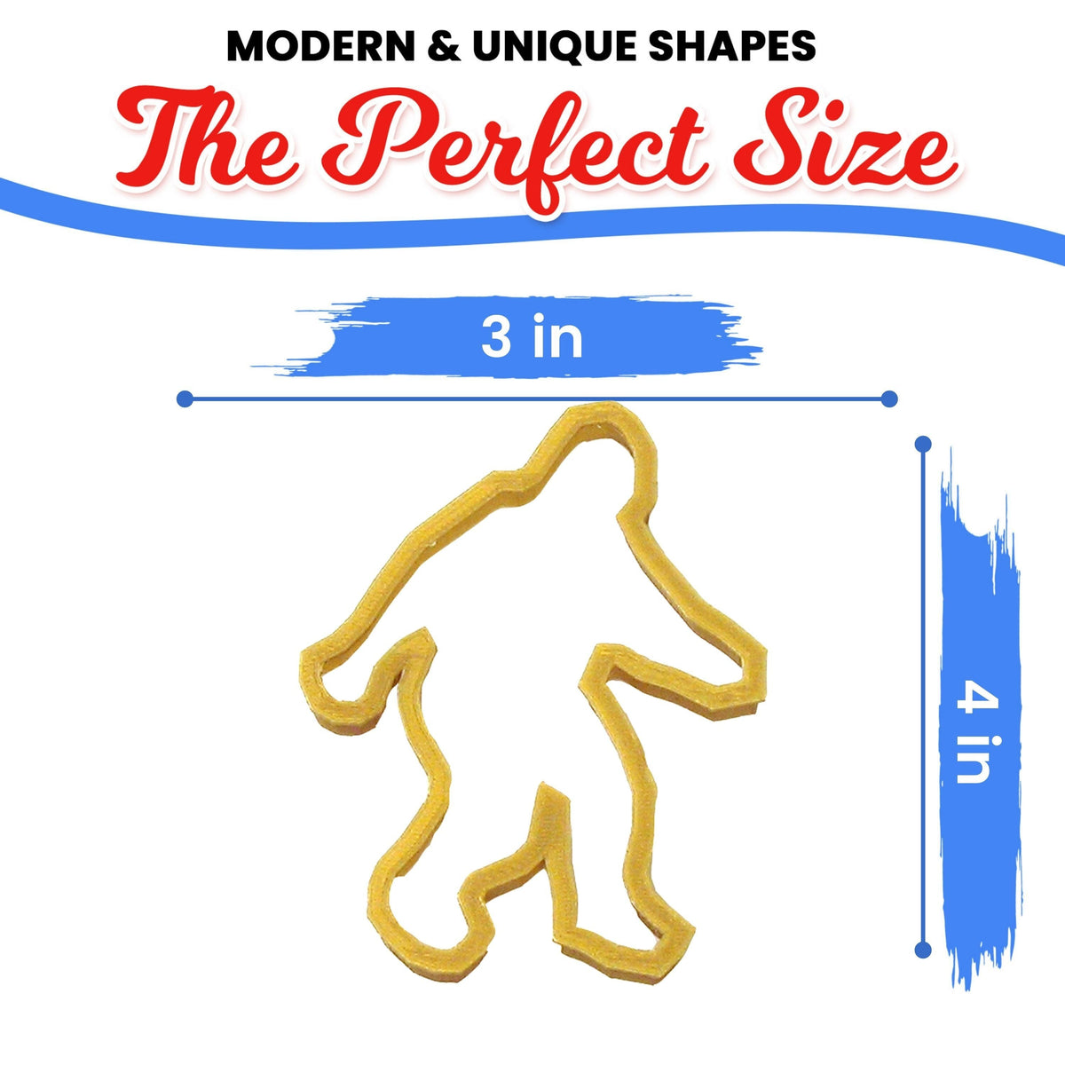 Big Foot Cookie Cutter 4 in PC0219