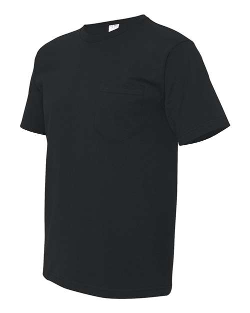 USA-Made Midweight Pocket T-Shirt | USA Decoration