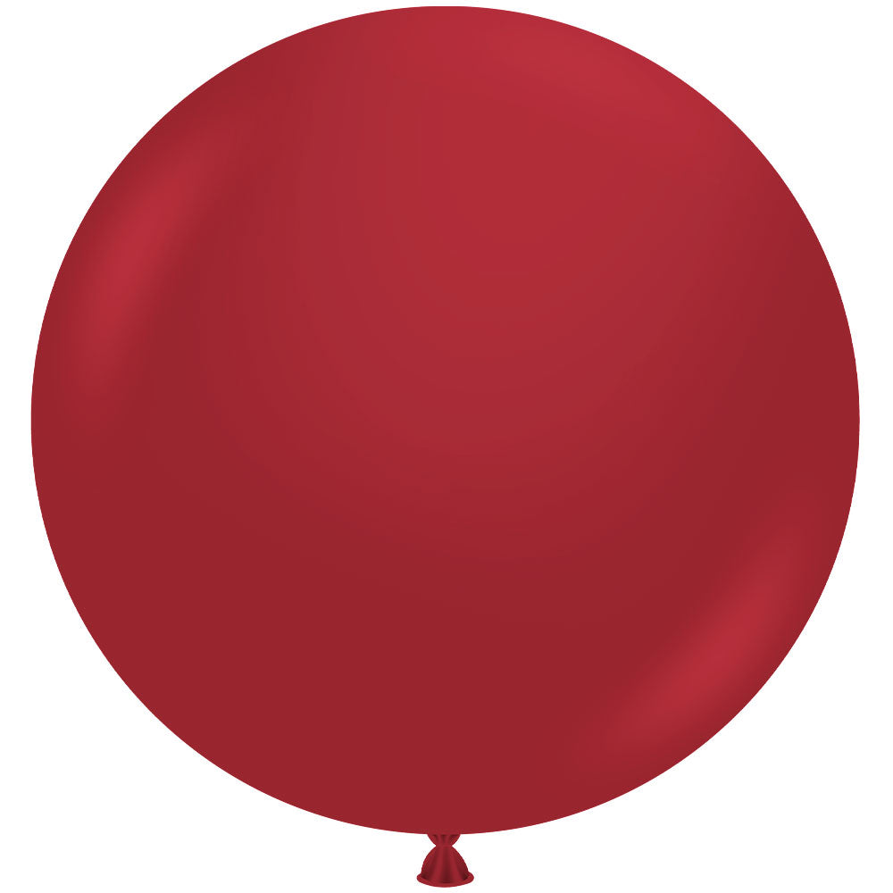 36 Inch Latex Balloons Scarlett Red