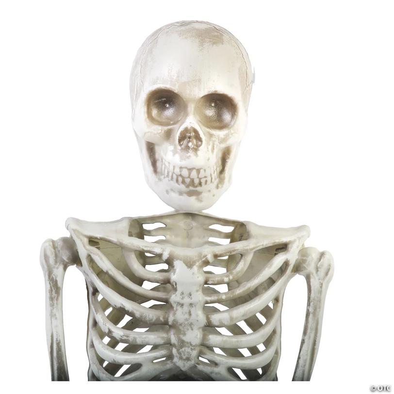 36" Posable Articulated Skeleton Halloween Decoration