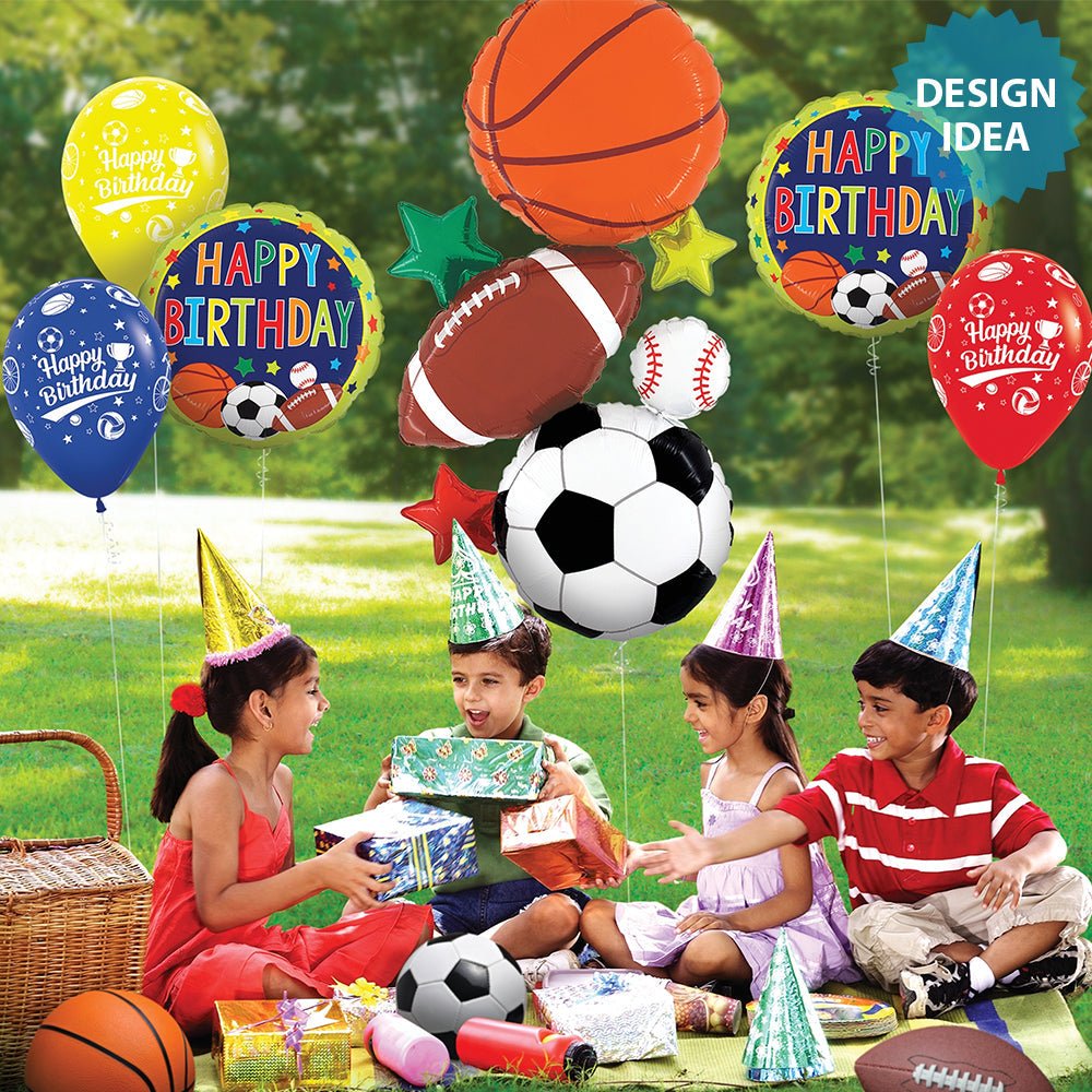Foil Balloon Multi-Sports Stacker 37 Inch