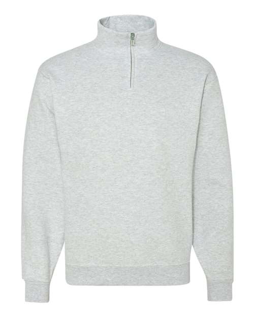 Nublend® Cadet Collar Quarter-Zip Sweatshirt | USA Decoration