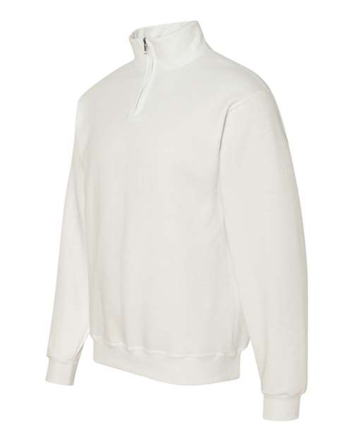 Nublend® Cadet Collar Quarter-Zip Sweatshirt | USA Decoration